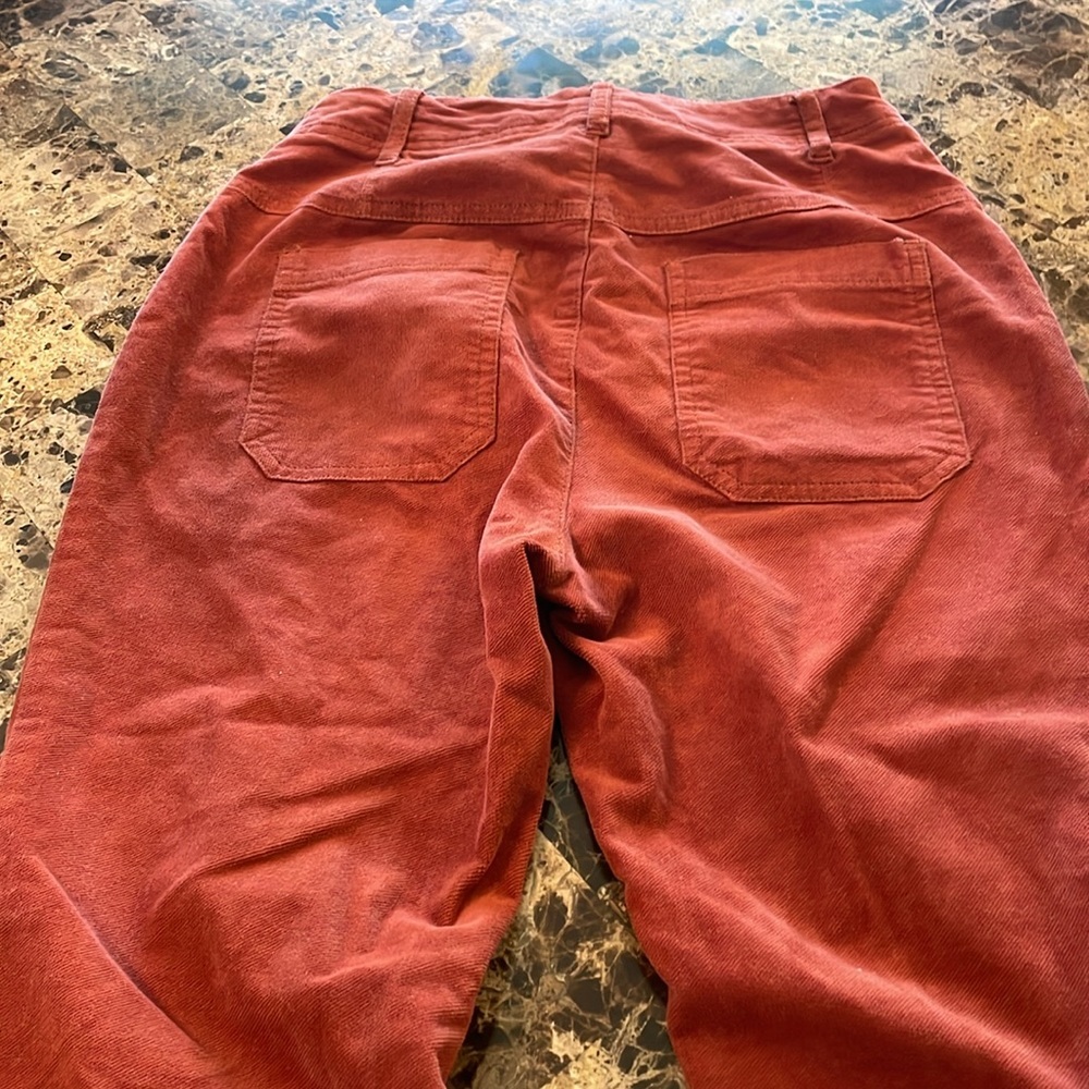 On hold//Free People Burnt Orange Corduroy Pants - Picture 12 of 14